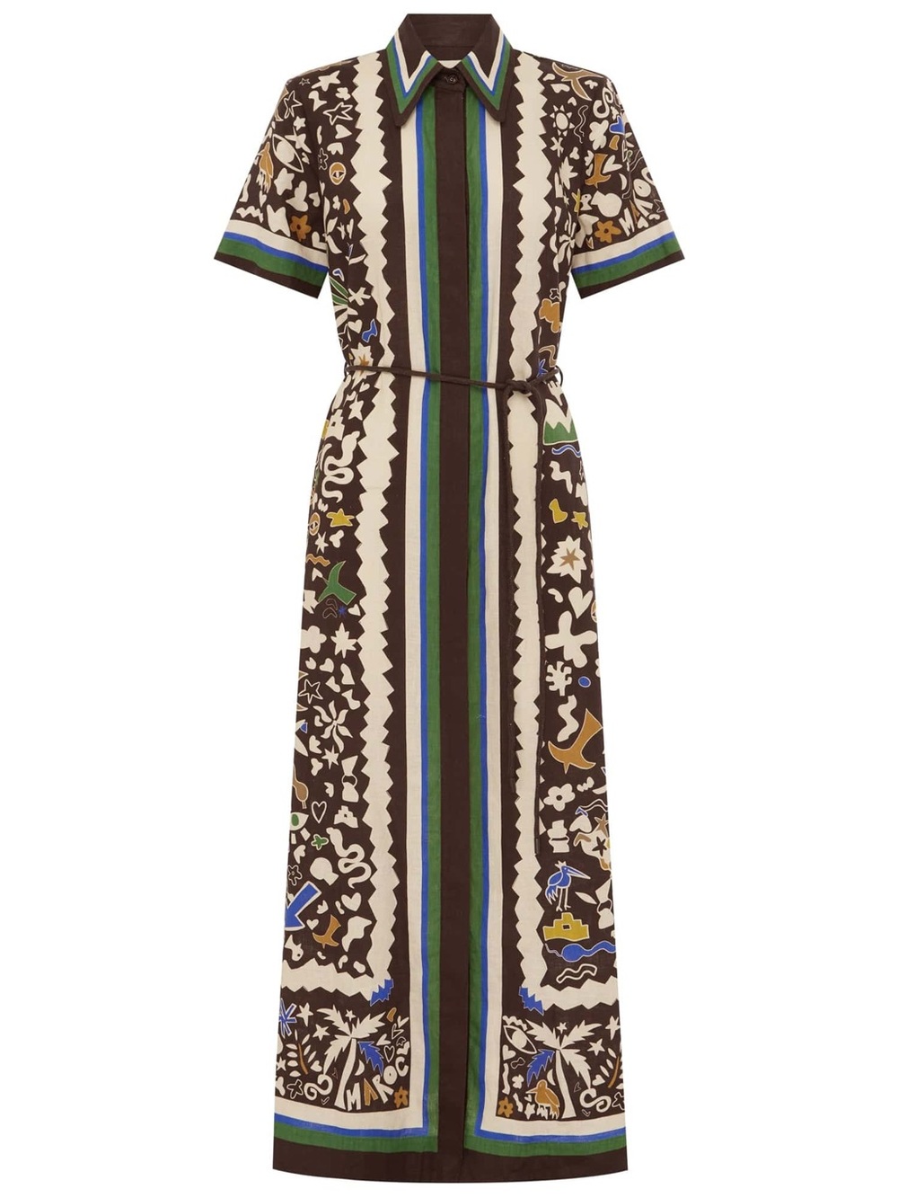 Alemais Maroc Shirtdress